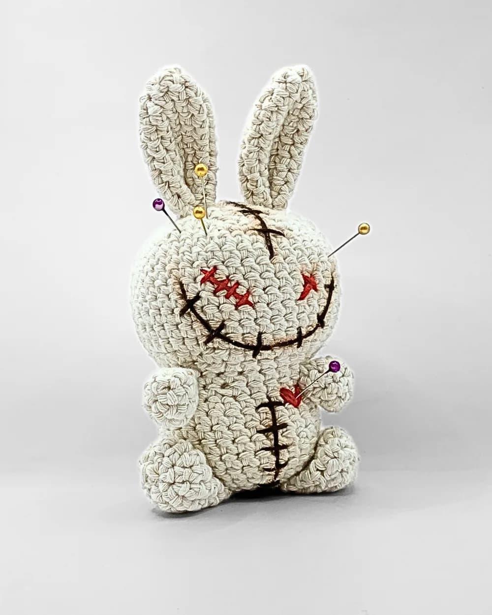 Crochet Voodoo Bunny – Amigurumi Pincushion