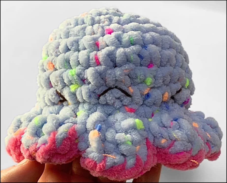 Finished reversible octopus 2