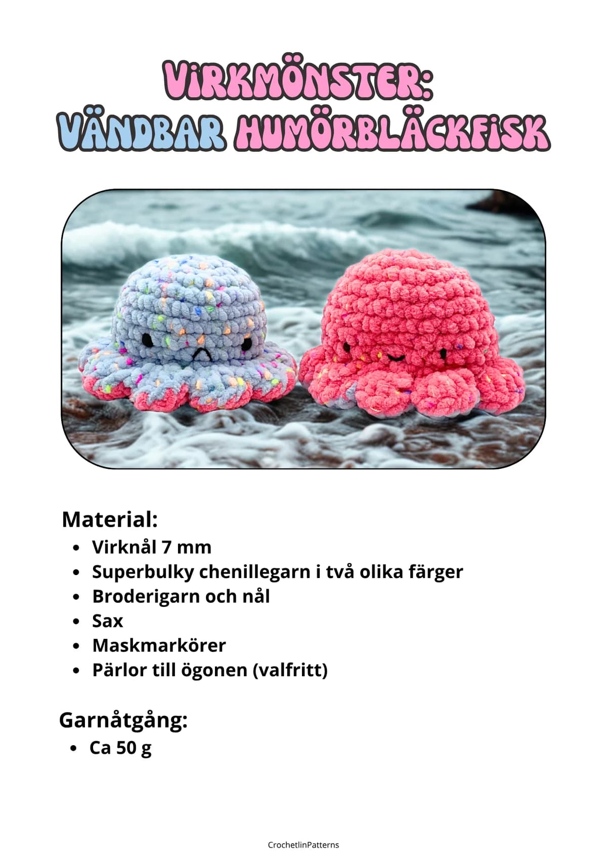 Omslag och material