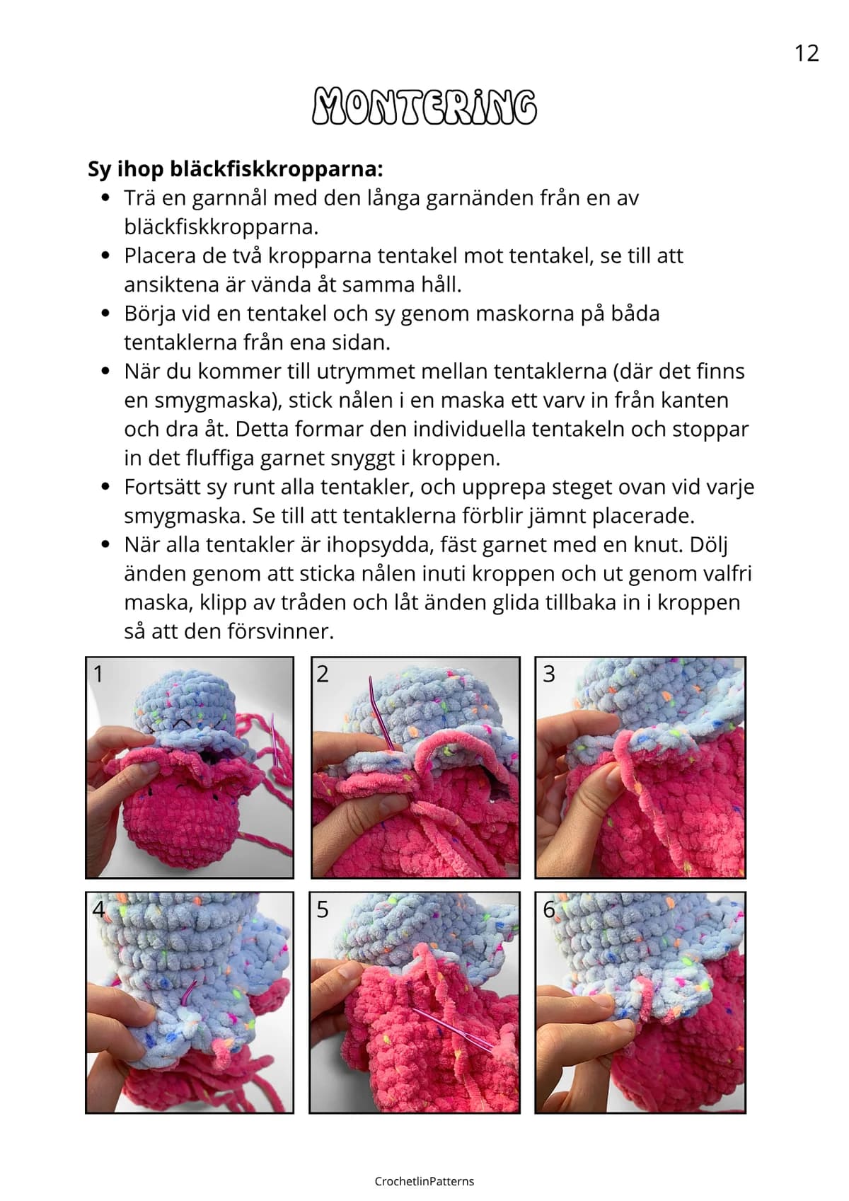 Montering steg för steg